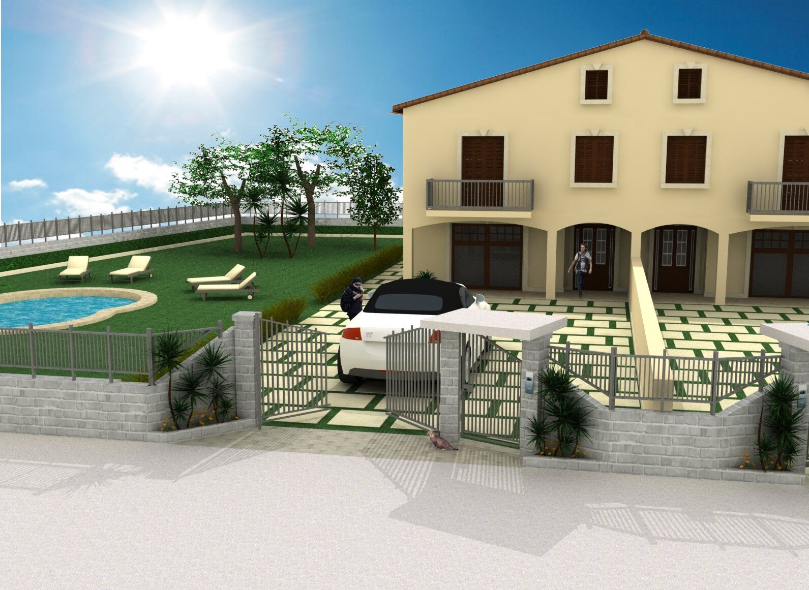 Realizzazione di una villa bifamiliare