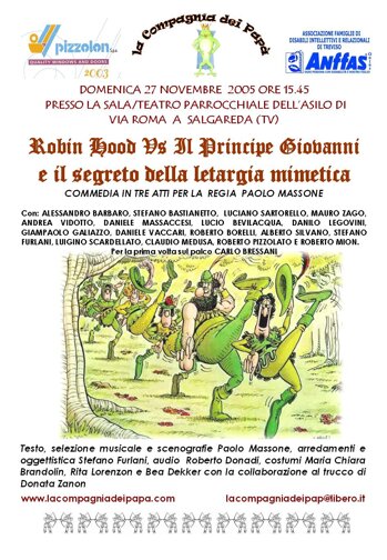 17-locandinarobinhood27-11-2005sanmichelearcangelo