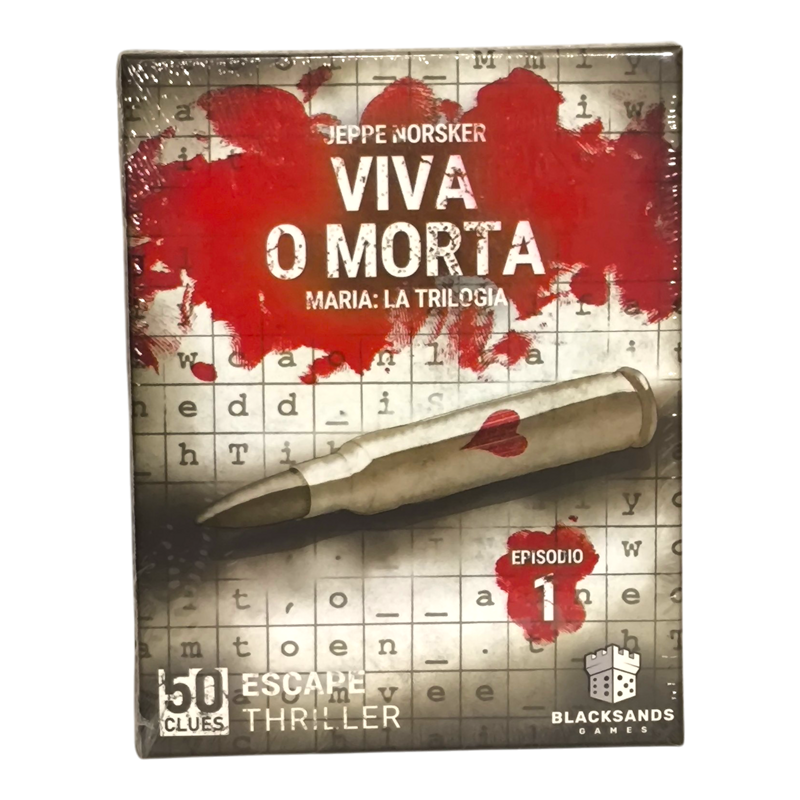 Scatola gioco da tavolo 50 Clues Maria 1 Viva o Morta Edizione Italiana