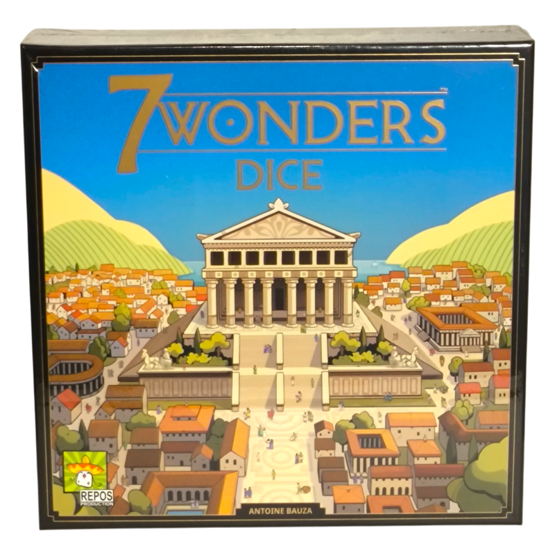 Scatola gioco 7 Wonders Dice fronte