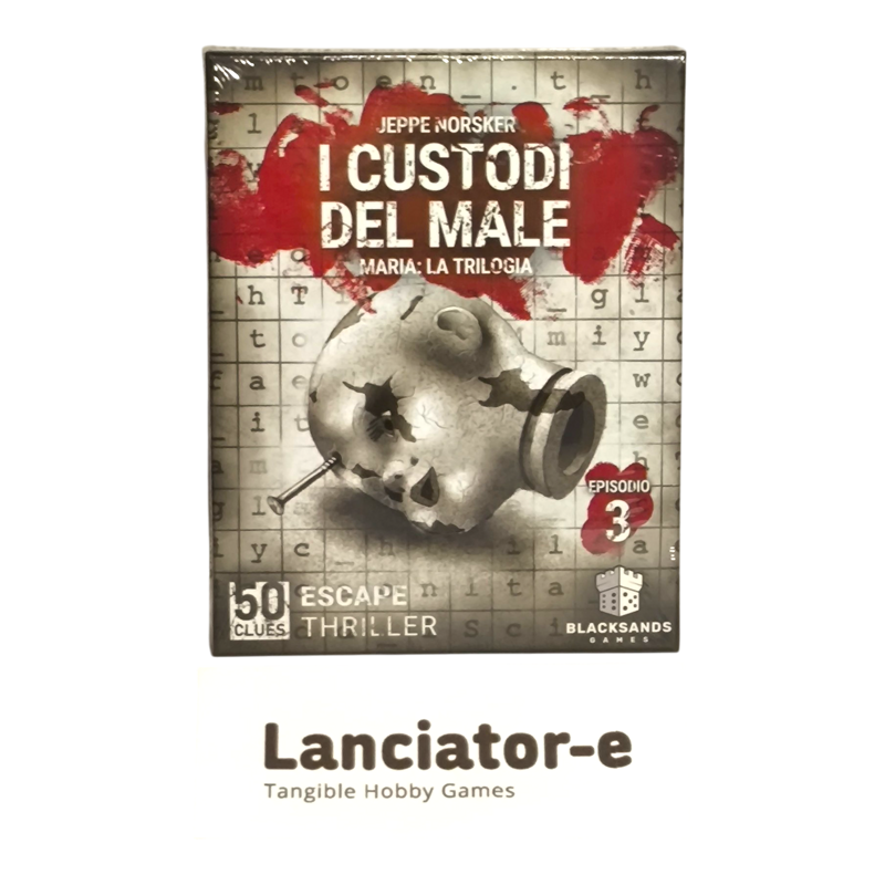 Scatola 50 Clues Maria 3 I Custodi del Male - Gioco da Tavolo su Lanciator-e