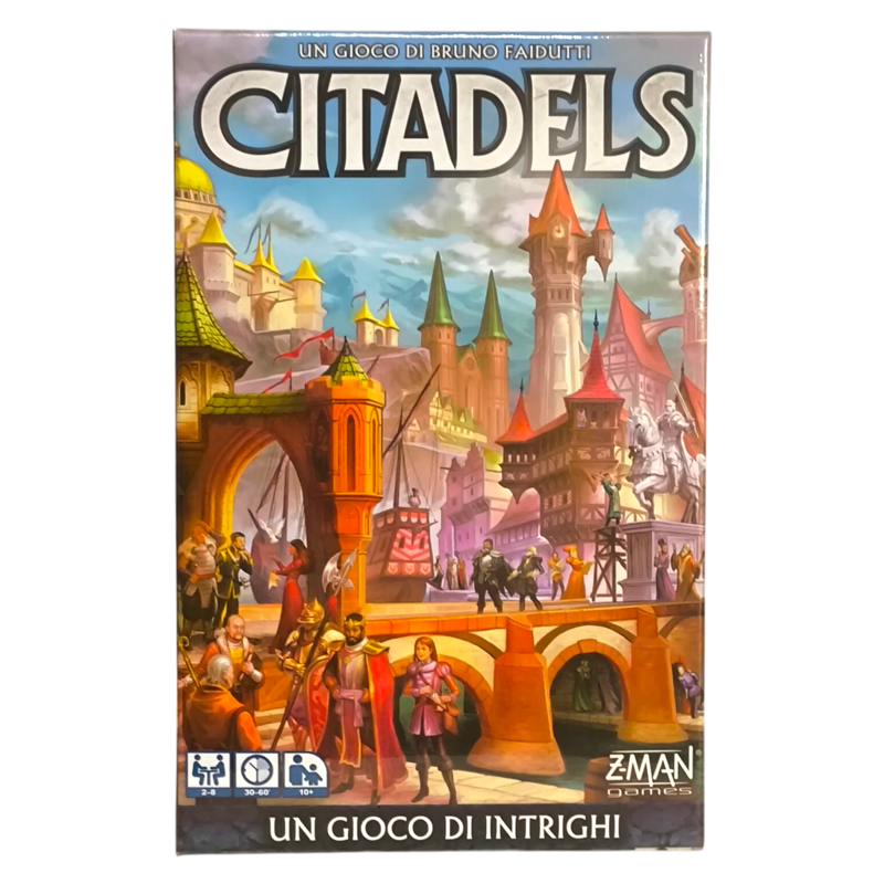 Scatola del gioco da tavolo Citadels Nuova Edizione Italiana