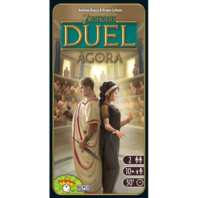 Scatola gioco 7 Wonders Duel Agora espansione