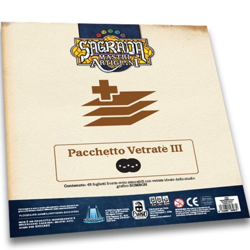 Espansione Sagrada Maestri Artigiani Pacchetto Vetrata III Edizione Italiana