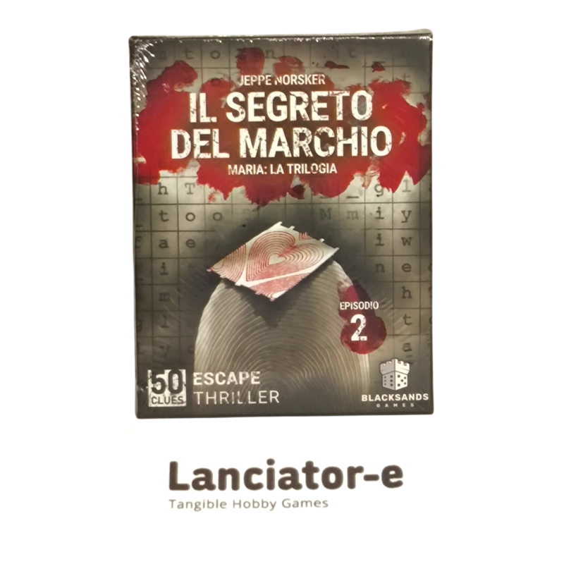 Scatola gioco da tavolo 50 Clues Maria 2 Il Segreto del Marchio Edizione Italiana