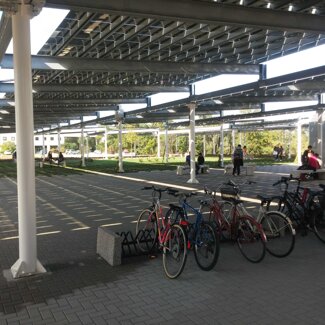 Pensiline fotovoltaiche Università di Parma (PR)