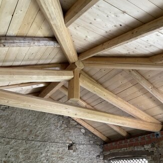 Nuova copertura in legno Roccaverano (AT)