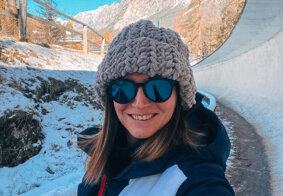 Historical bobsleigh track in Cortina Historical bobsleigh track in Cortina