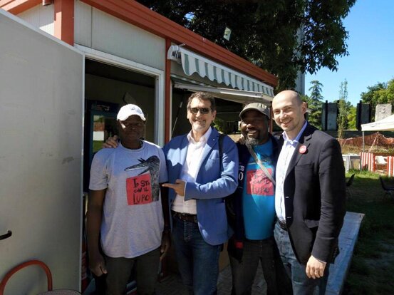 Anche il sindaco Virginio Merola e il presidente Simone Borsari stanno con il Lupo