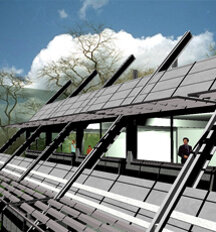 Edificio produttivo studio preliminare