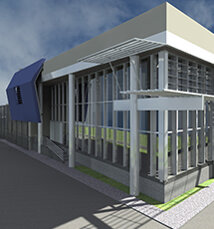 Edificio produttivo e espositivo nuova esecuzione