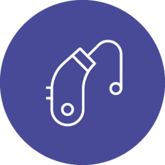 apparecchio acustico retroauricolare - apparecchio acustico endoauricolare