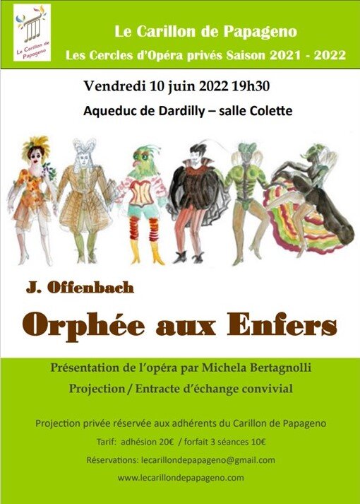 Cercles d'op&eacute;ra priv&eacute;s