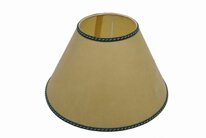 parchment lampshade yellow green