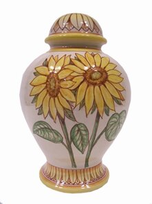 Lamp 2nd dim sunflowers