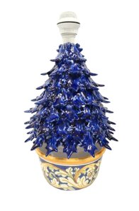 Lume ad'albero blu cobalto 2