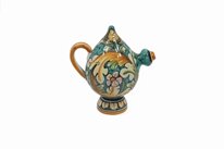 bomboniera verde ceramica