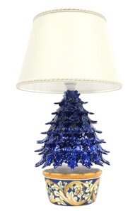 Lume ad'albero blu cobalto 3