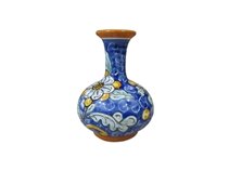 bottiglia caltagirone blu