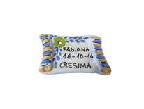 targhetta blu