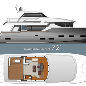 THUNDERBIRD EXPLORER 72' THUNDERBIRD YACHTS