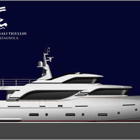 CASTAGNOLA NAVETTA 24M COSTRUZIONI NAVALI TIGULLIO