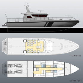 21M MILITARY FAST PATROL GHI WORK BOATS