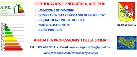 certificazione energetica palermo