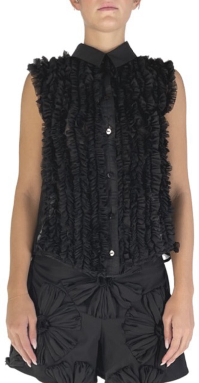 camicia-in-chiffon-con-rouches-davanti