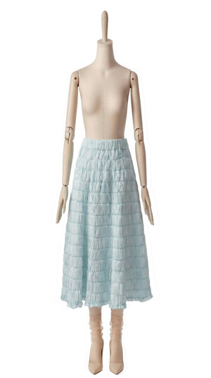 gonna-a-ruota-con-cuciture-elastiche-in-punto-smoke