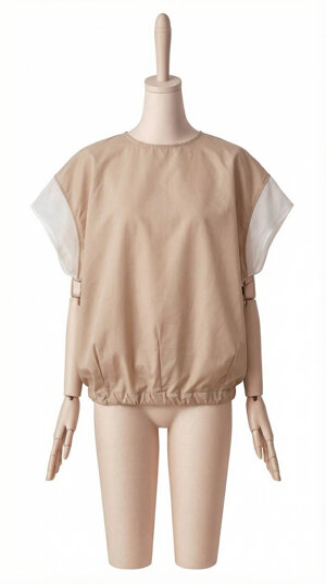 casacca-con-elastico-in-vita-e-maniche-in-organza