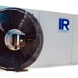 Condensatore con ventilatori Assiali e flusso aria orizzontale