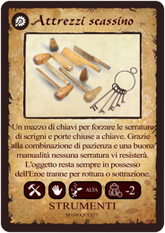 attrezzi scassino