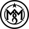 logo m&m nero