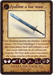 spadone a due mani