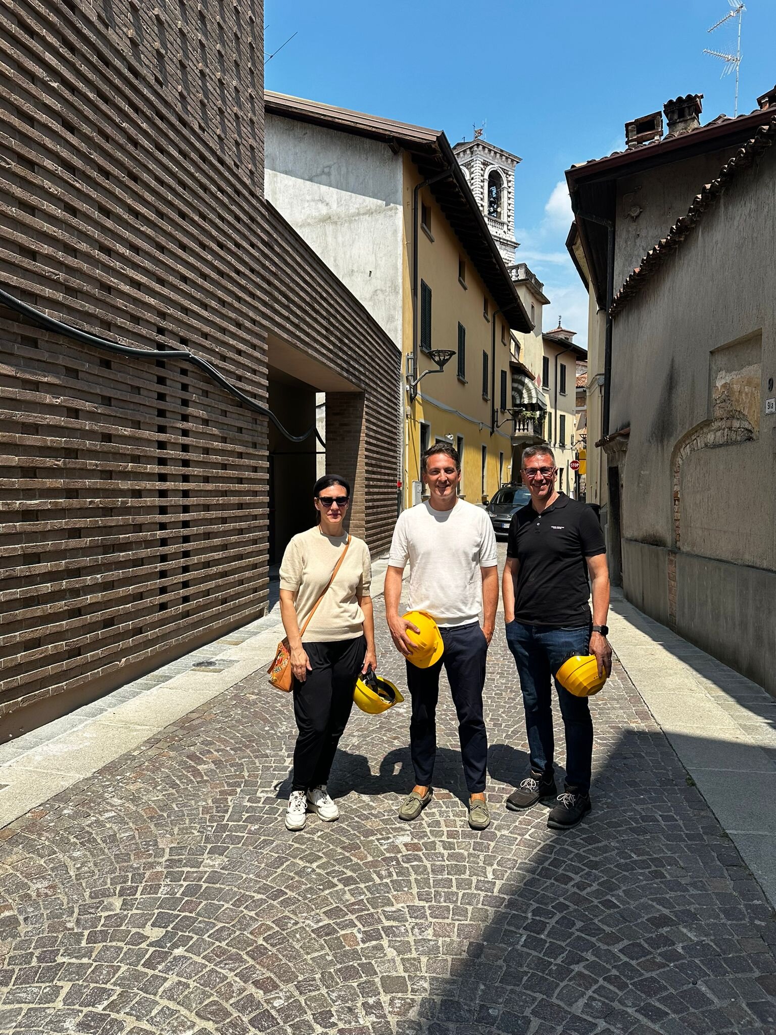 Visita al cantiere del Teatro S.Orsola