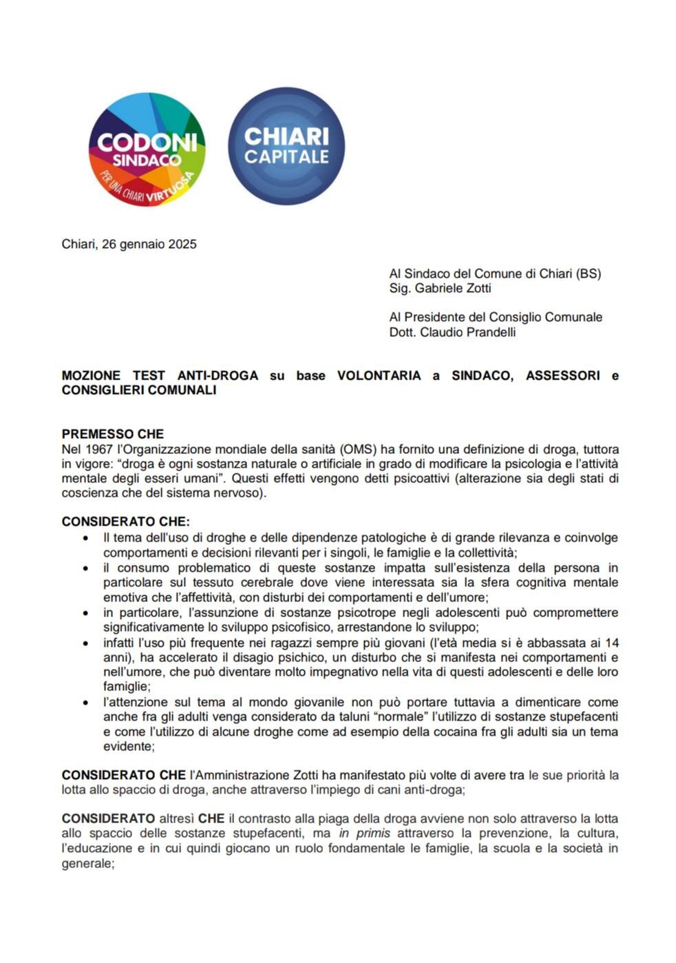 Droga: ora non bastano gli slogan, servono i fatti