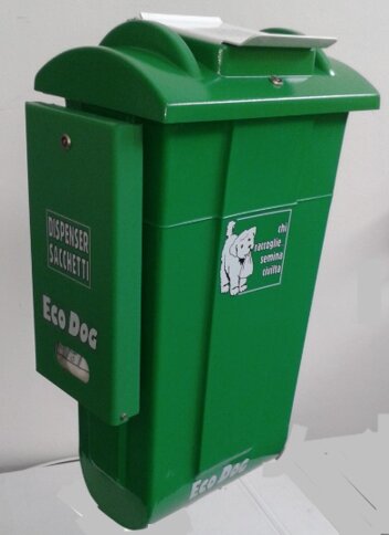 cestino con coperchio antintrusione e dispenser a lato.jpeg cestino con coperchio antintrusione e dispenser a lato.jpeg