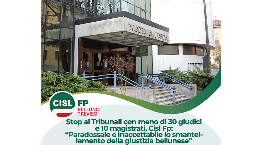 Stop ai Tribunali con meno di 30 giudici e 10 magistrati