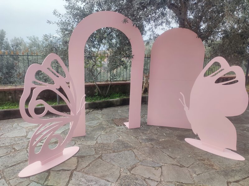 allestimento-farfalle