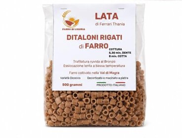 ditaloni rigati di farro integrale