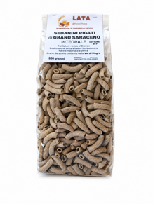 sedanini rigati di grano saraceno integrale ameglia senza glutine sedanini rigati di grano saraceno integrale ameglia senza glutine