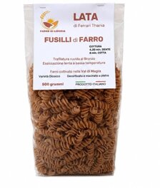 fusilli di farro integrale