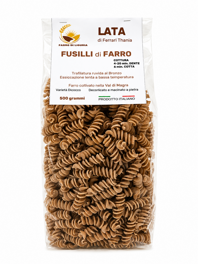 fusilli di farro dicocco integrale ameglia