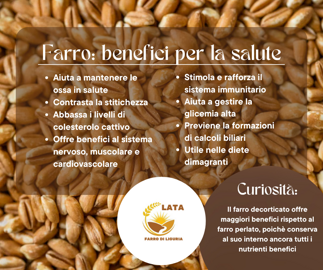 Benefici del farro