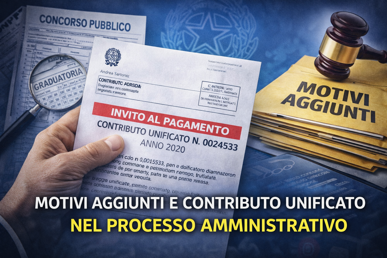 Motivi aggiunti e contributo unificato nel processo amministrativo: la rilevanza della “connessione forte” tra atti