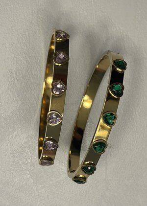 bracciale-rigido-cuori