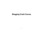blogging-crash-course