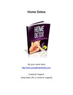 home-detox