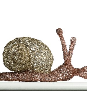 2011 - filo di rame, filo di ottone - cm.15x35x15